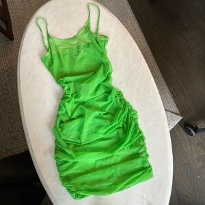 I.AM.GIA Mesh Green Dress